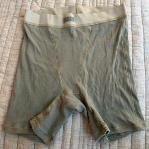 Skims Cotton Rib Boxer in Mineral